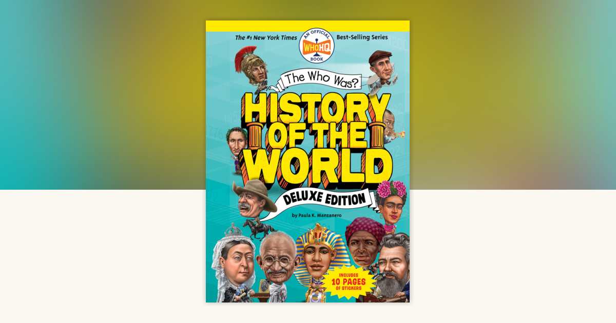 WHO’s WHO in GARMAN design／洋書 The Who Was? History of the World: Deluxe Edition by Paula K