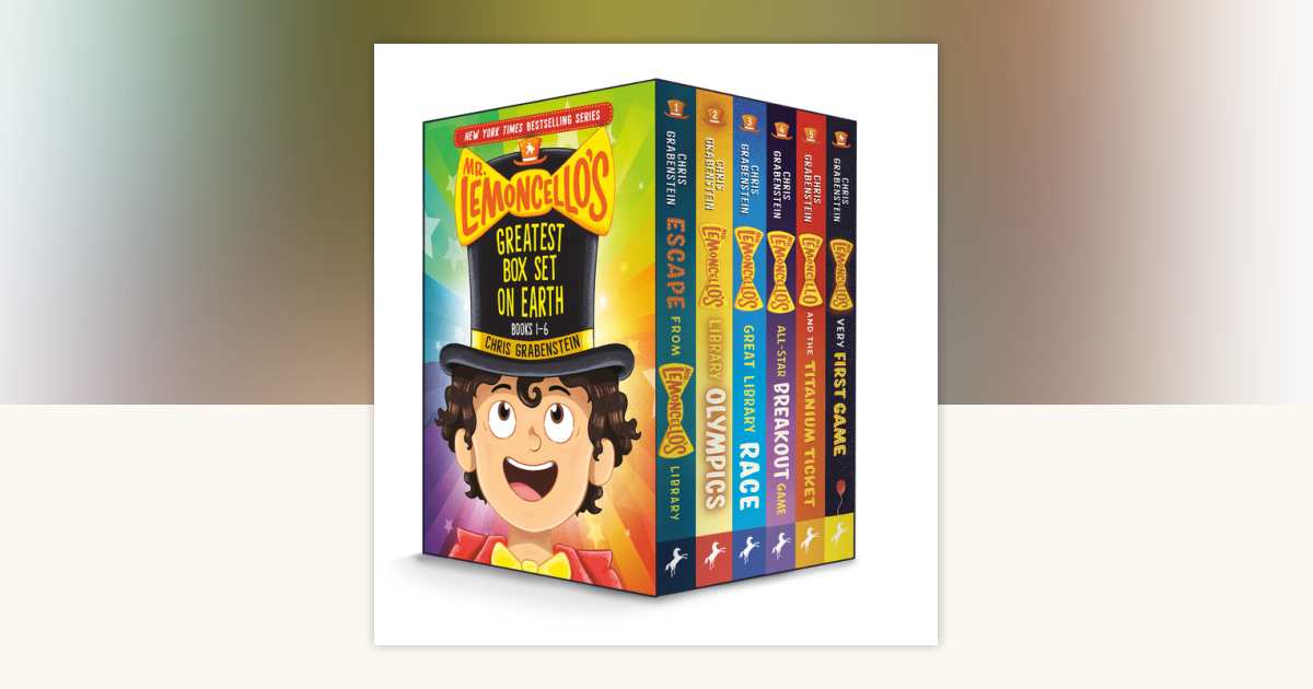 【レオ】モリスセット Mr. Lemoncello's Greatest Box Set on Earth: 6 Books! by Chris