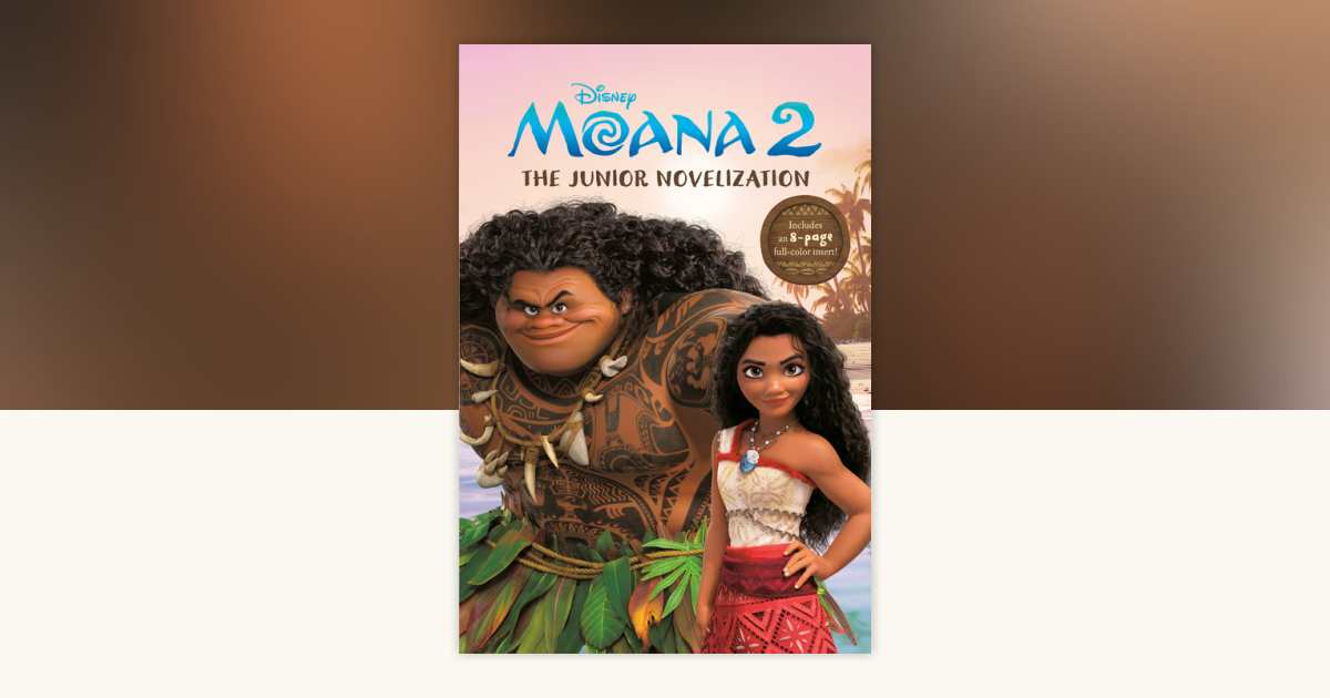 Disney Moana 2: The Junior Novelization by Elizabeth Rudnick