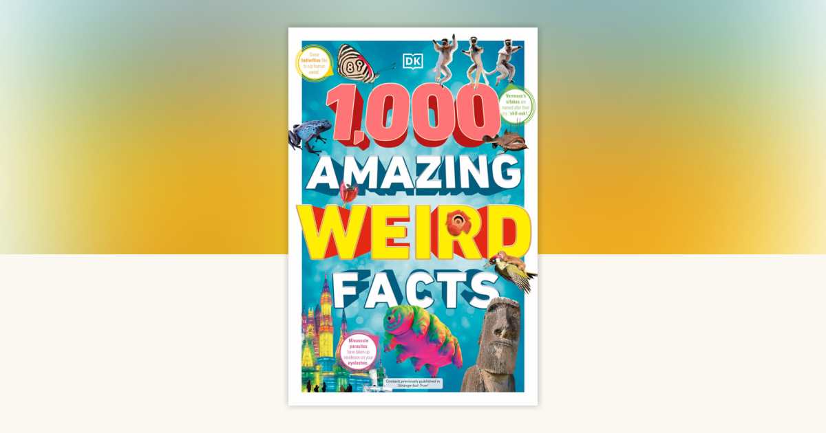 1000 AMAZING WEIRD FACTS BOOK visual data 8