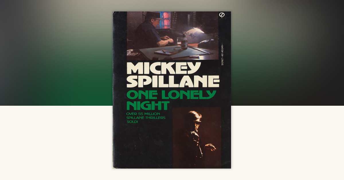One Lonely Night by Mickey Spillane: 9781101174470