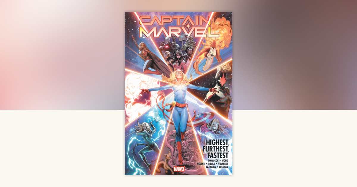 Captain Marvel: Highest, Furthest, Fastest Omnibus Carmen Carnero