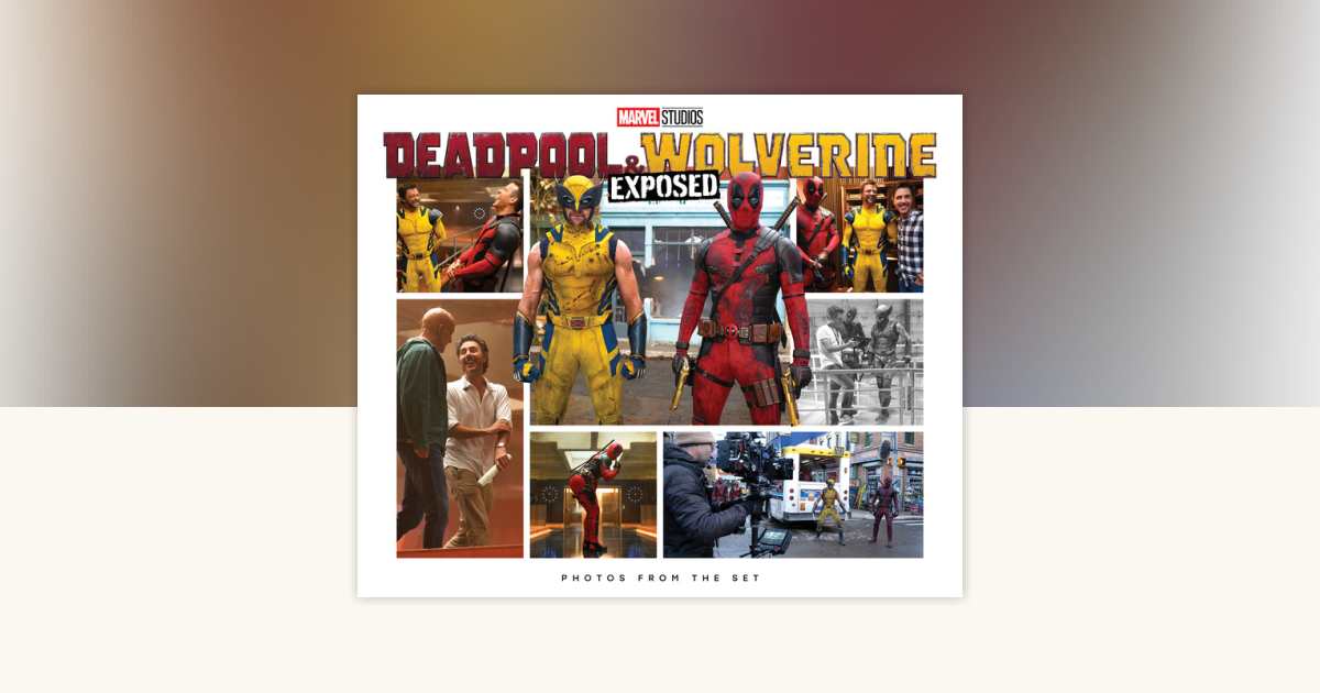 MARVEL デッドプール&ウルヴァリン セット 写真集 フォトブック シネマコレクション cinemacollection デッドプール