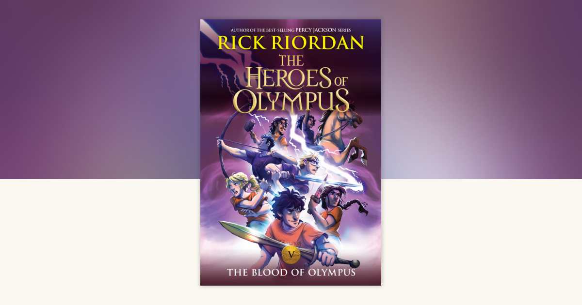 Heroes of Olympus, The, Book Five: Blood of Olympus, The-(new cover) by ...