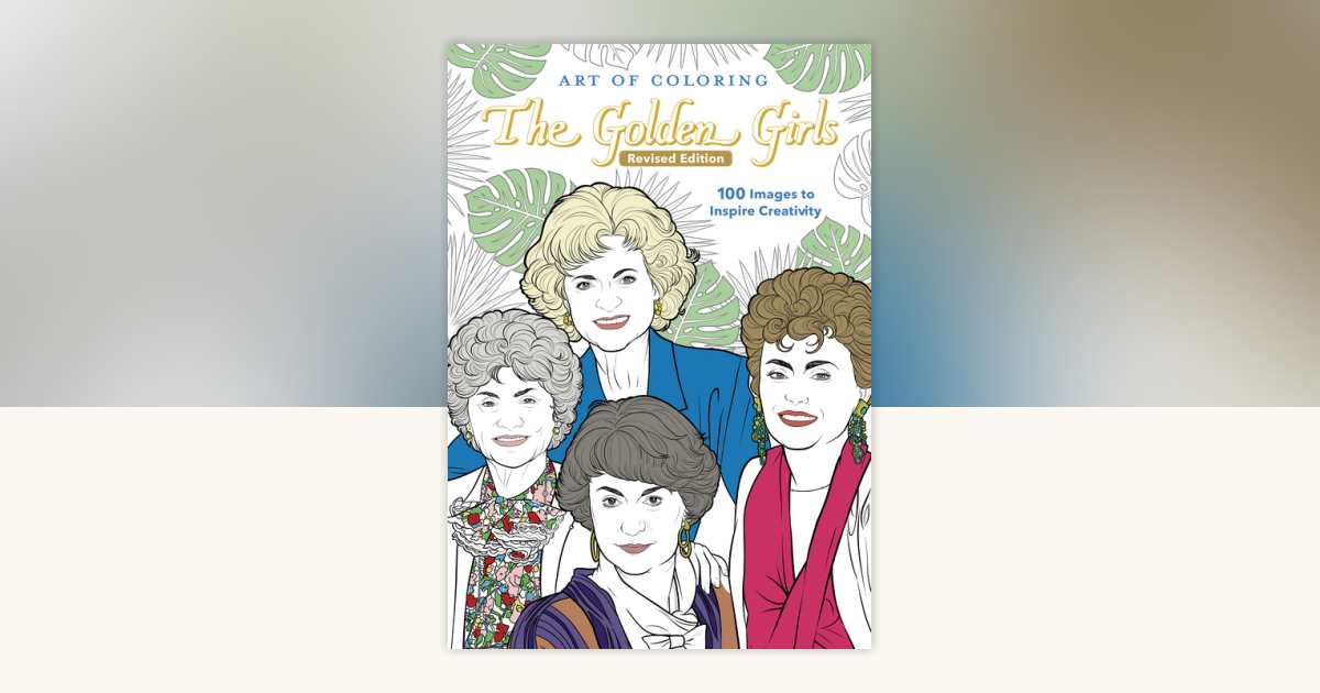 Art of Coloring: Golden Girls by Disney Books: 9781368078634 ...