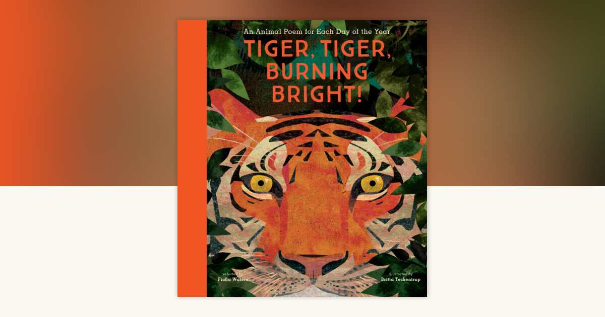Tiger, Tiger, Burning Bright!: 9781536217186 | PenguinRandomHouse.com ...