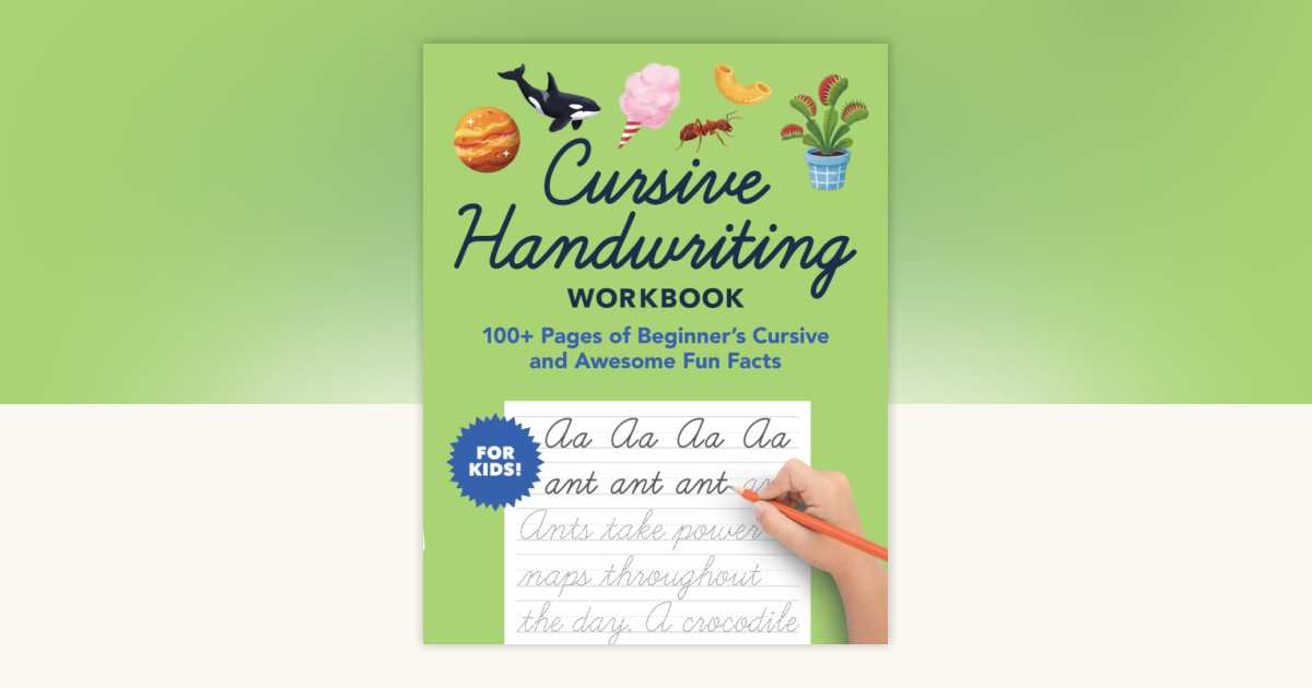 Cursive Handwriting Workbook by Little Bigfoot: 9781632176776 ...