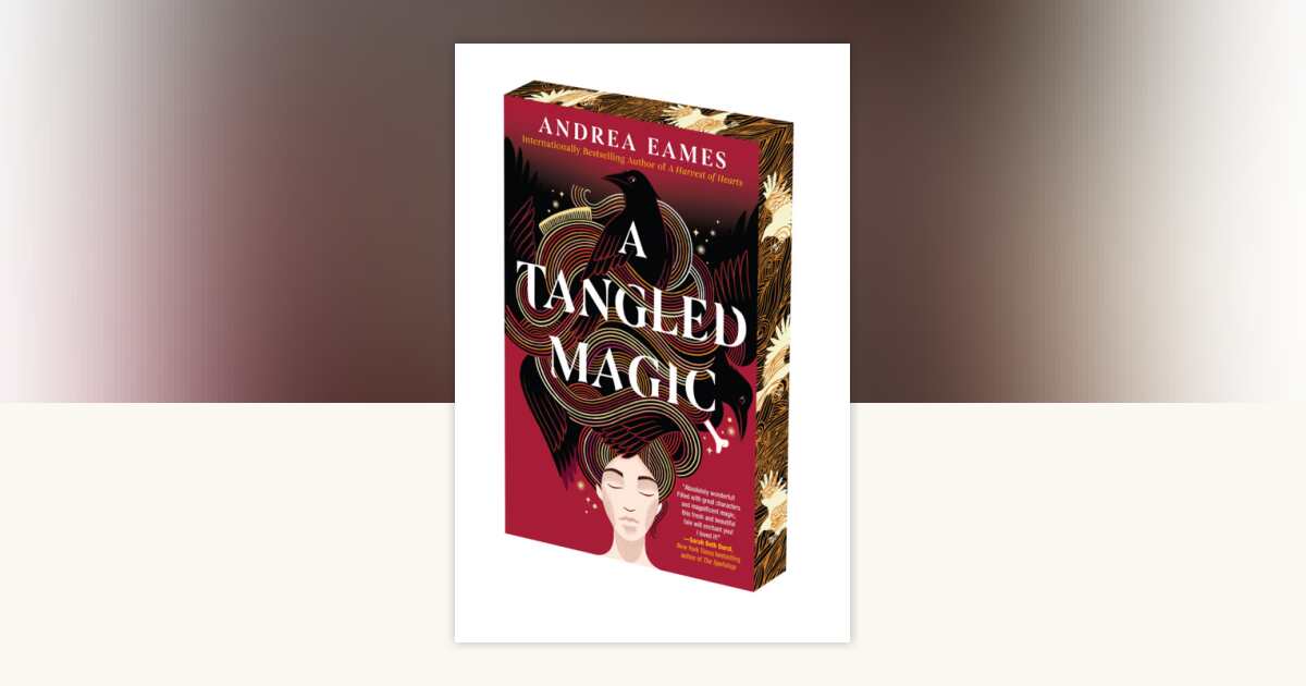 A Tangled Magic: Deluxe Stenciled Edges by Andrea Eames: 9781645661917 ...