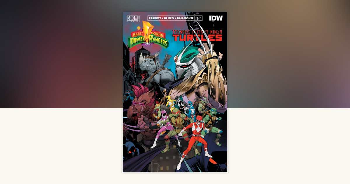 Mighty Morphin Power Rangers/Teenage Mutant Ninja Turtles #3 by Ryan ...