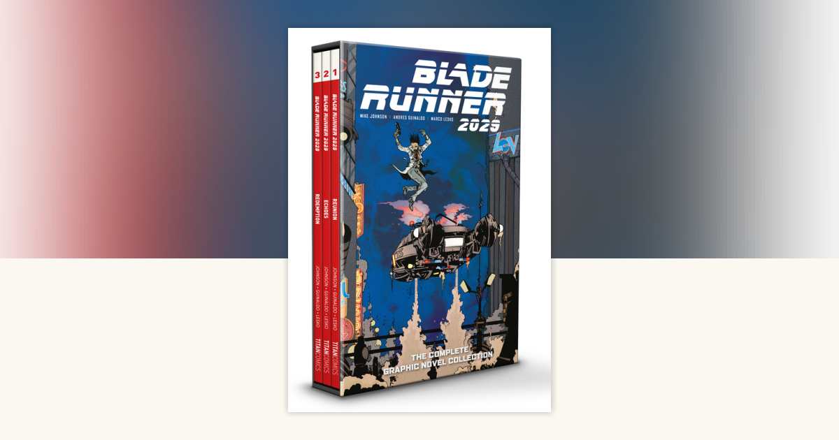 Blade Runner 2029 1-3 Slipcase Set (Graphic Novel) by Mike