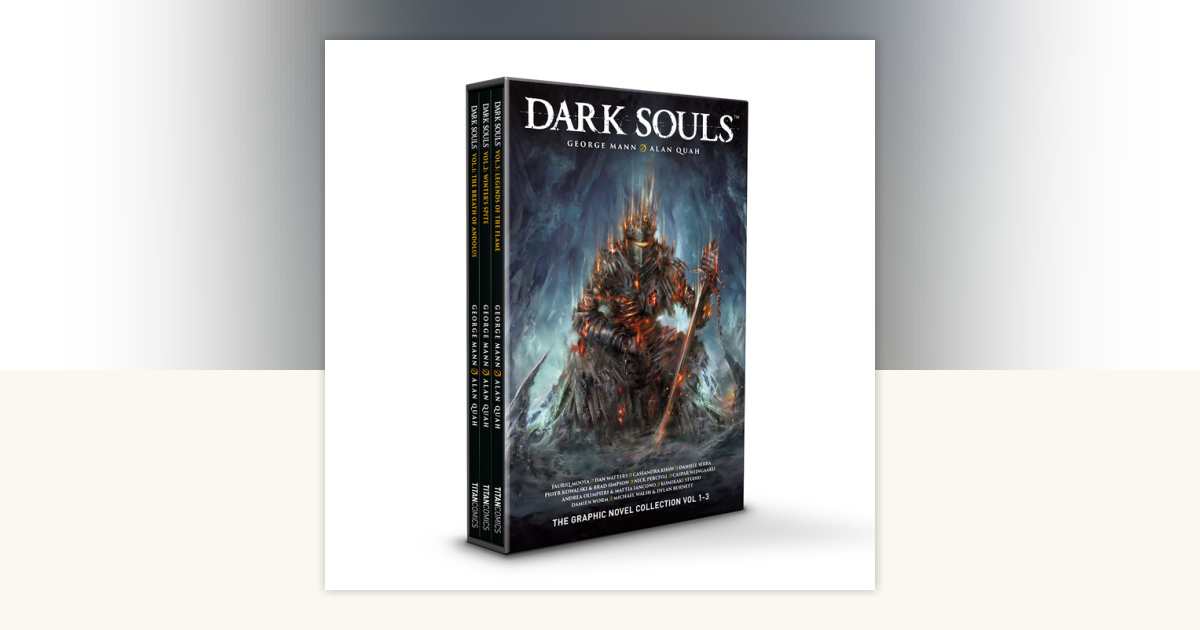 Dark Souls 1-3 Slipcase Set by George Mann: 9781787741492