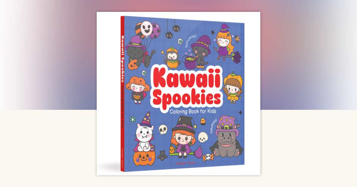 Kawaii Spookies Coloring Book for Kids by Wonder House Books ...