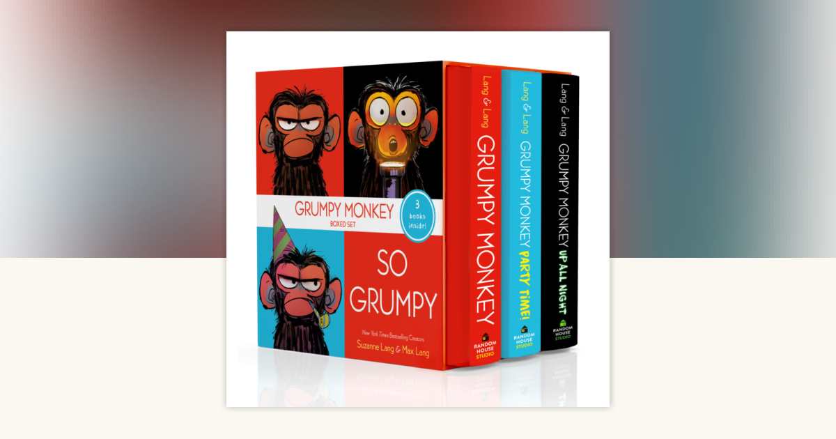 So Grumpy: Grumpy Monkey Board Book Boxed Set by Suzanne Lang