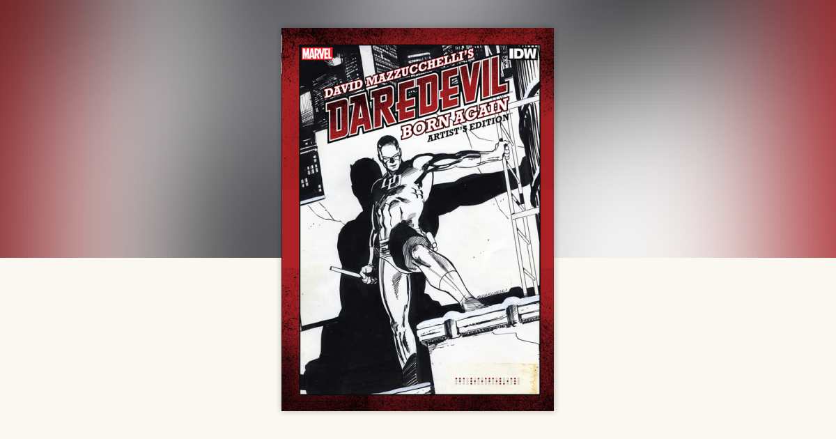 David Mazzucchelli's Daredevil Born Again Artist's Edition by